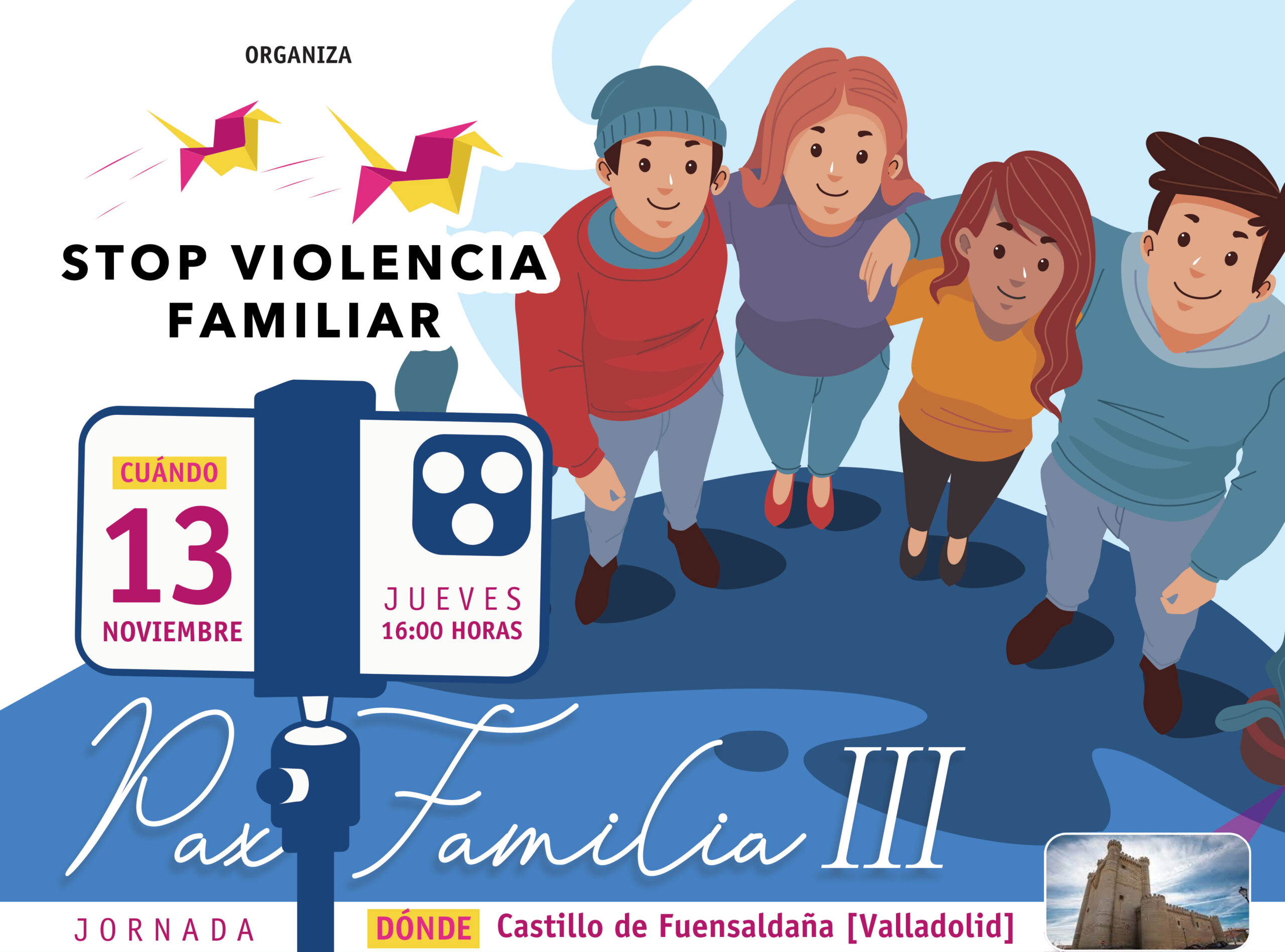 Inscripciones PAX FAMILIA III – Adolescencia: Violencia Filio – Parental, Sexo y TRIC